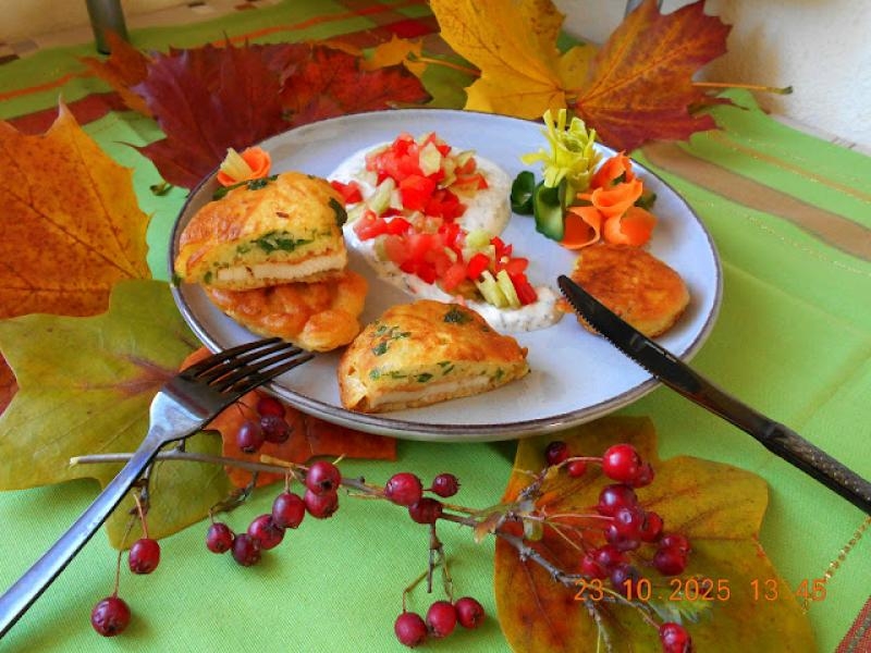 Racuszki z kurczakiem