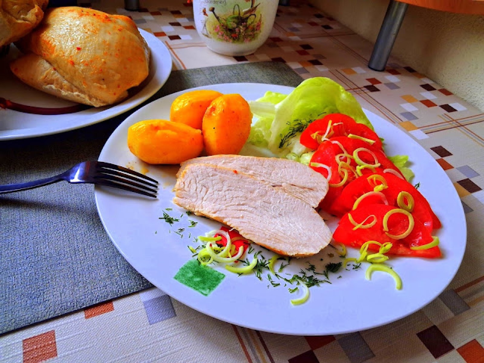 Filet z indyka pieczony w rękawie