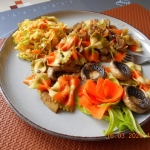 Kolorowy makaron z...