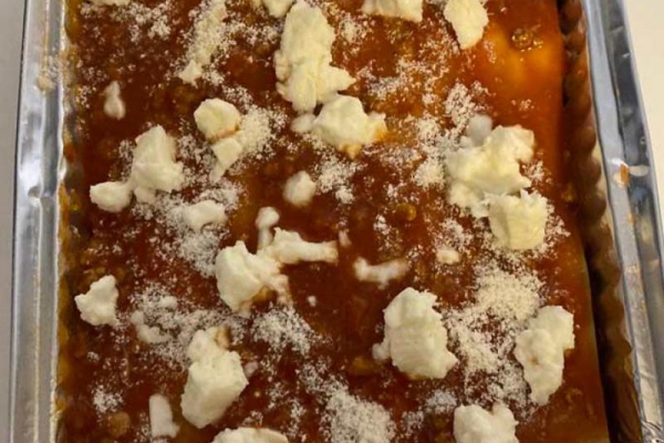 Lasagna z sosem Ragu
