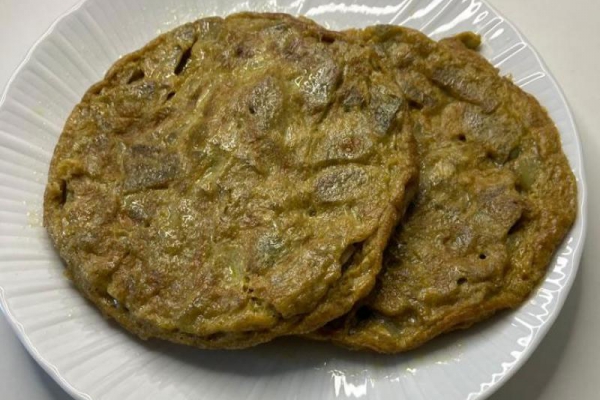 Omlet z karczochami