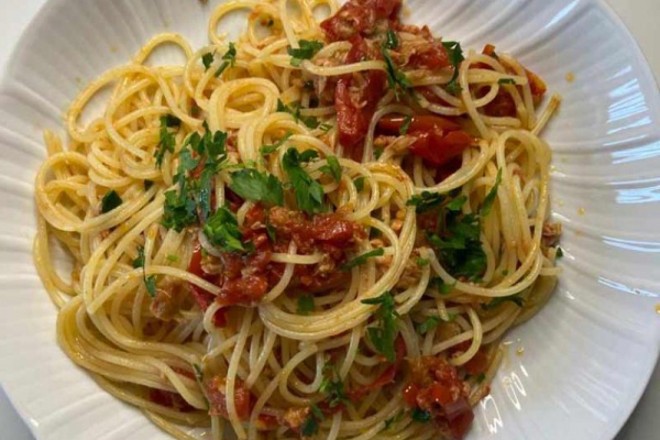 Spaghetti z tuńczykiem