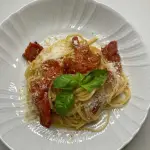 Spaghetti ze świeżymi...