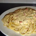 Spaghetti w Kremowym...