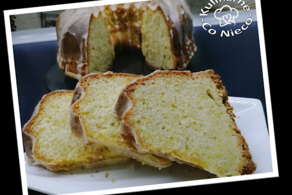 Babka Cytrynowo / Mandarynkowa z Mandarynkowym Lukrem