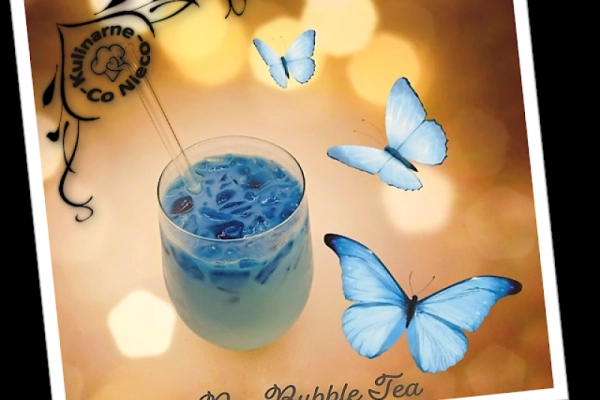 Butterfly Pea Bubble Tea