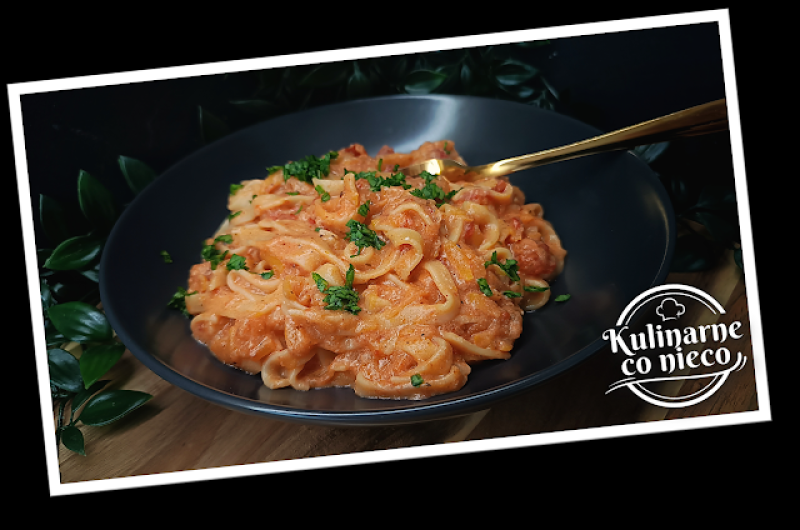 Tagliatelle z Patisonem i Pomidorami (*SERIA FIT*)