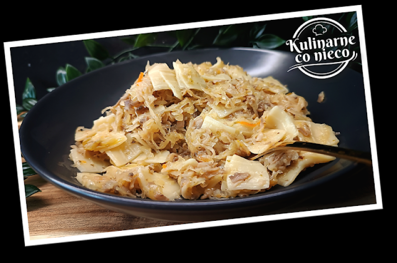 Łazanki z Kapustą i Pieczarkami (Cook4me Tefal - Multicooker)