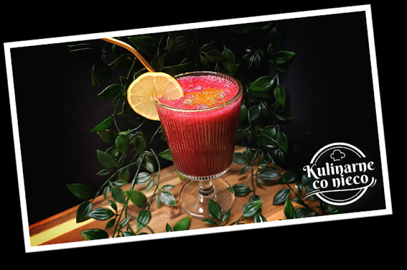 Popołudniowy Detoks Jabłkowo–Buraczany z Kurkumą i Chlorellą (*SERIA FIT*)