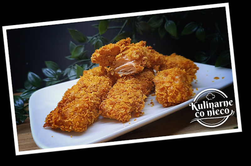 Fit Chrupiące Paluszki z Łososia (do przygotowania w urządzeniu AirFryer)