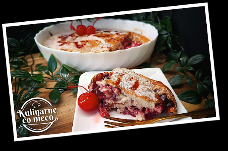 Fit Clafoutis z Wiśniami (do przygotowania w urządzeniu AirFryer)