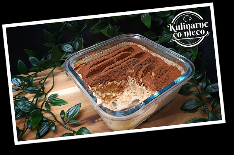 Kawowy Deser Jogurtowy z Ciastkami na Zimno (*SERIA FIT*)