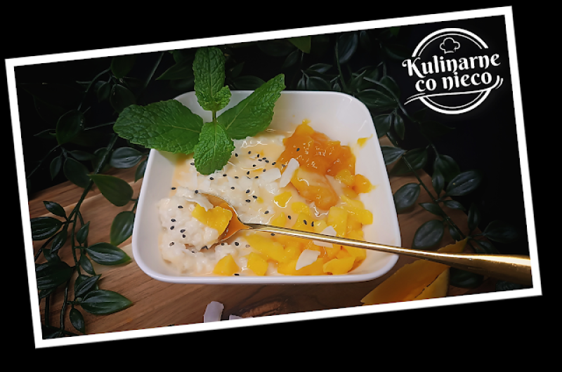 Kokosowy Ryż a’la Mango Sticky Rice - Wersja Light (Cook4me Tefal - Multicooker)