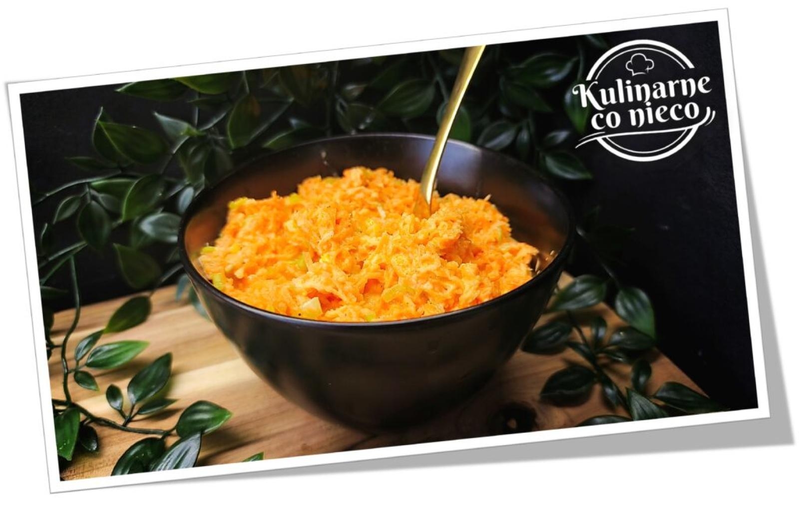 Surówka z Marchwi z Porem i Jabłkiem (*SERIA FIT*)