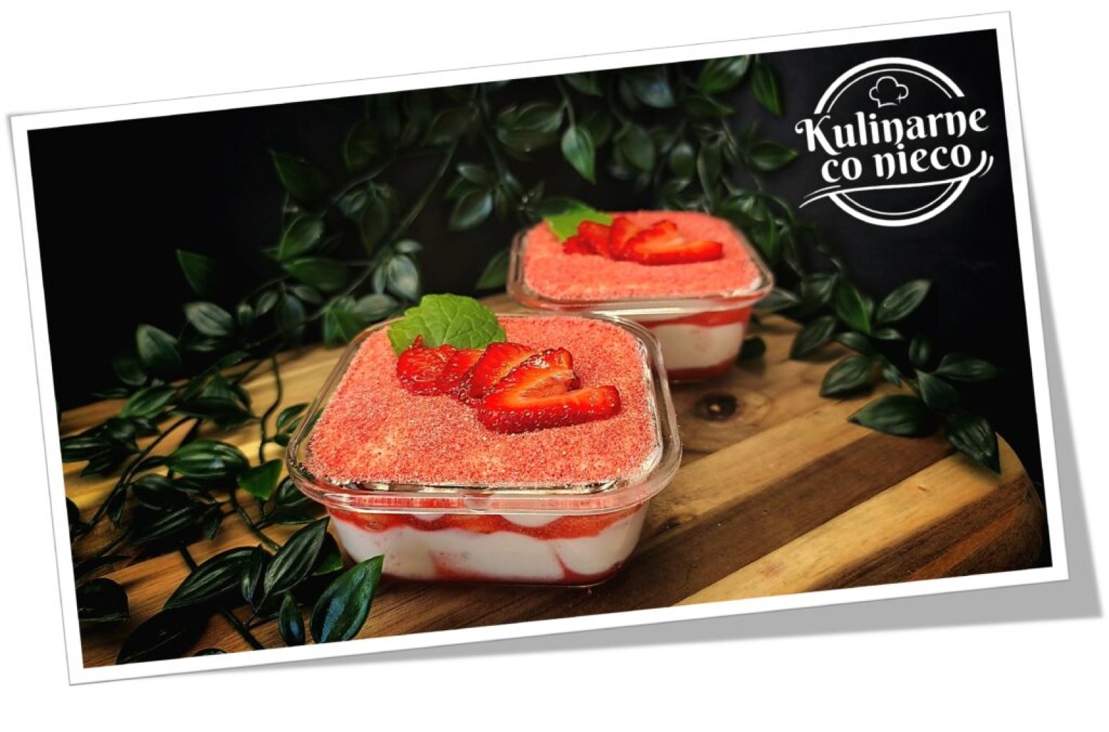 Truskawkowe Tiramisu (*SERIA FIT*)