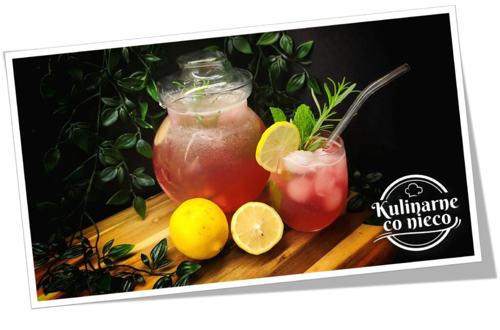 Lemoniada z Galaretką Malinową Zero Cukru (*SERIA FIT*)