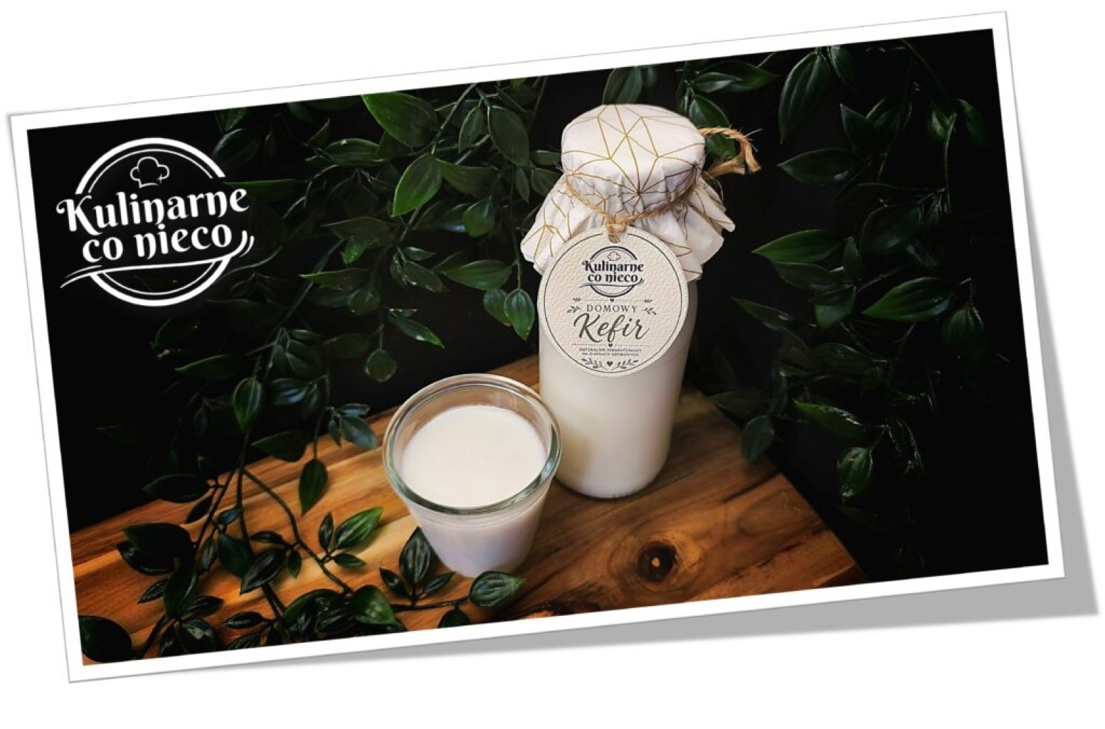 Domowy Kefir z Żywych Ziaren Kefirowych