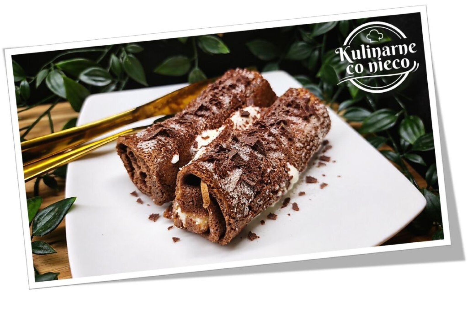 Zapiekane Czekoladowe Naleśniki Marokańskie (AirFryer)