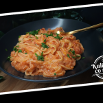 Tagliatelle z Patisonem...