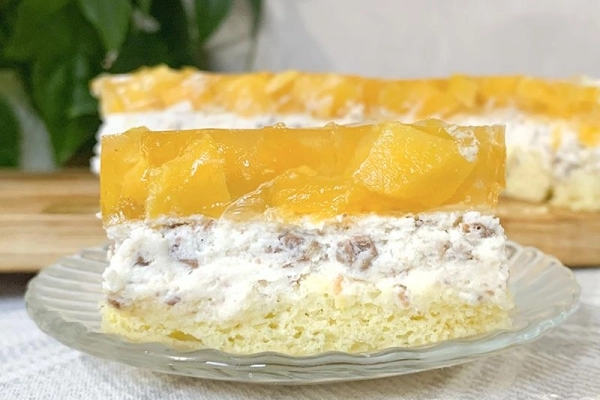 Ciasto brzoskwinka