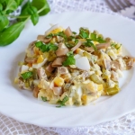 Sałatka z jajkiem i...