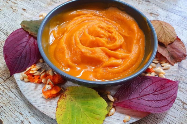 Puree z dyni.