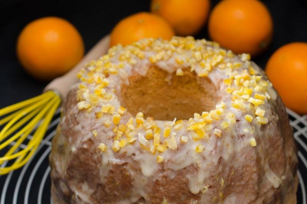 Babka piaskowa pomarańczowa