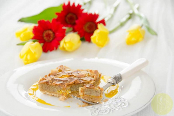 Tarta migdałowo pomarańczowa