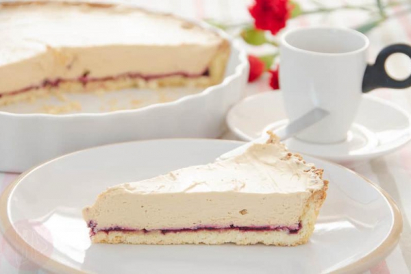 Tarta bezglutenowa z kremem