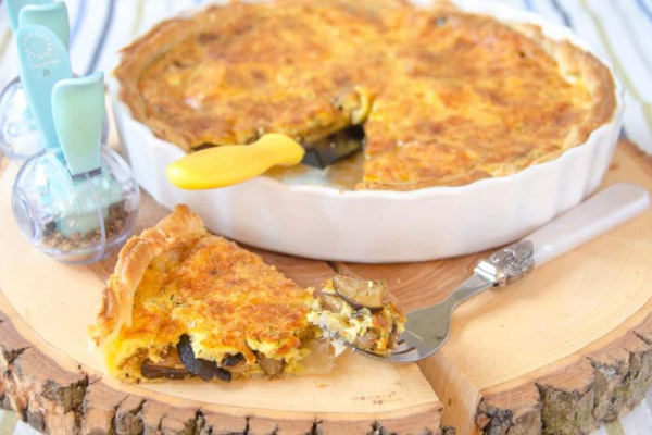 Tarta z grzybami