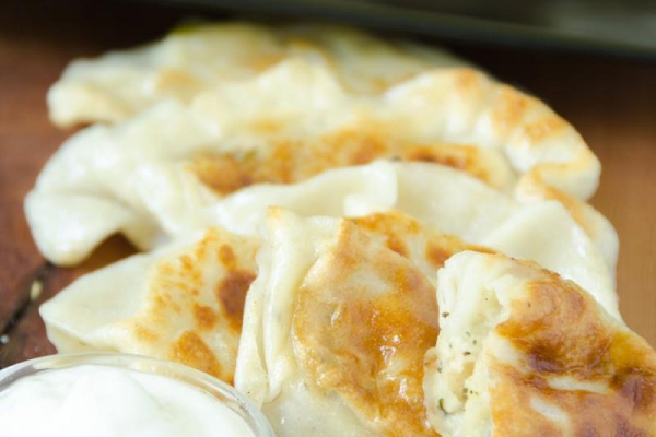 Ruskie pierogi z majerankiem