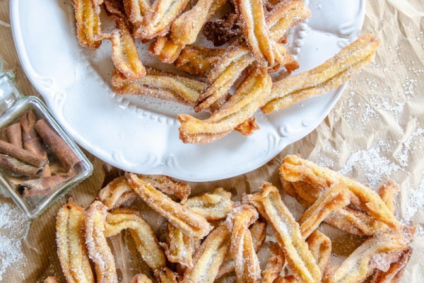 Churros z przyprawą piernikową