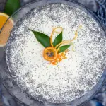 Tort makowo-pomarańczowy
