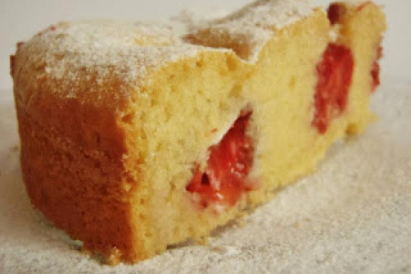 Ciasto z truskawkami