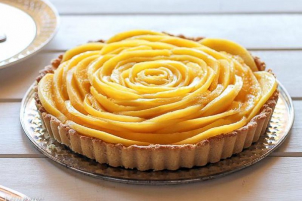 Tarta Mango Na Orzechowym Spodzie
