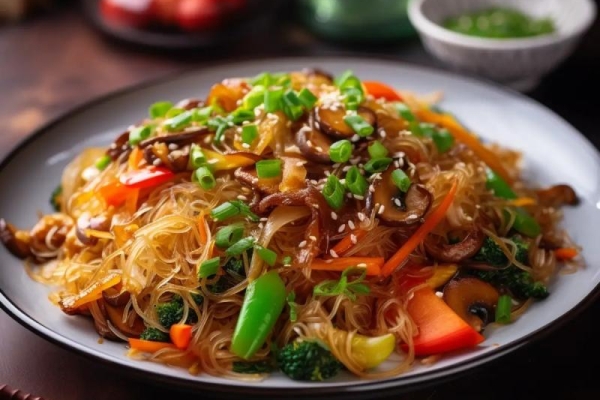 Makaron ryżowy z warzywami – przepis na zdrowy i pyszny posiłek