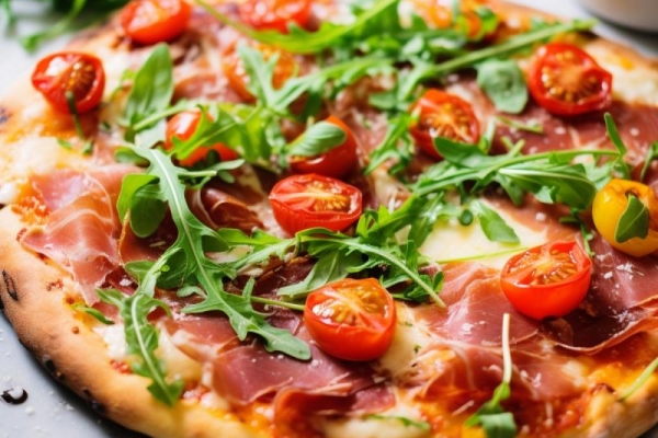 Pizza Prosciutto – Pizza z Szynką Parmeńską