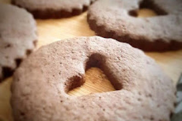 Kakaowe proste ciasteczka