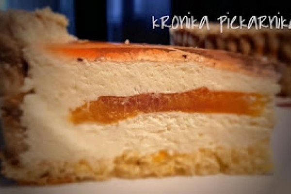 Sernik na zimno z białą czekoladą