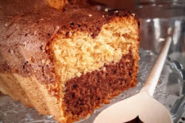 Babka keksowa dwukolorowa lekka jak puch