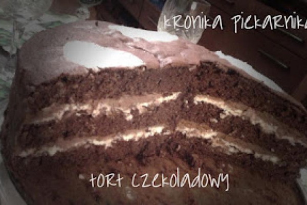 Tort bardzooo czekoladowy