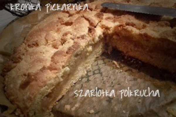 Szarlotka półkrucha