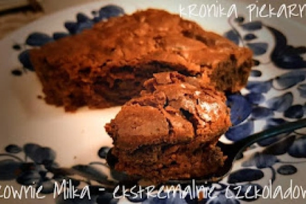 Brownie Milka -  ekstremalnie czekoladowe