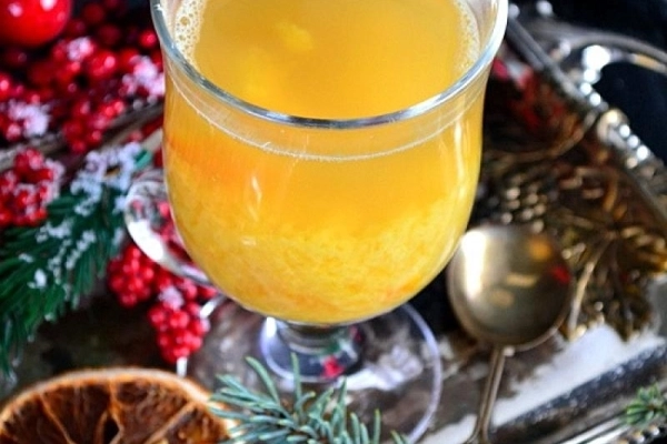 Herbata cytrynowo -pomarańczowa z imbirem