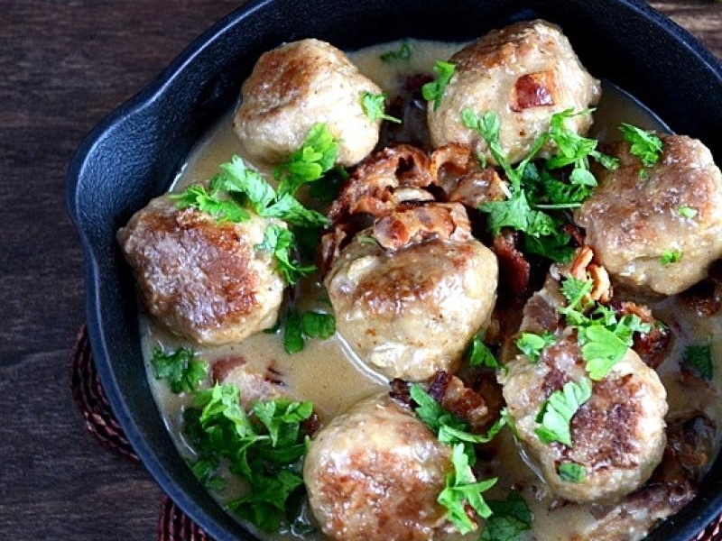 Pulpeciki w sosie carbonara