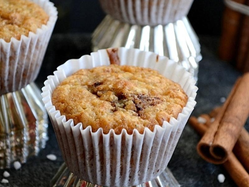 Muffiny jak drożdżowe cynamonki ( fińskie korvapuustit)