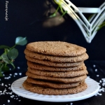 Kruche ciastka tahini