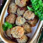 Pieczone klopsiki...