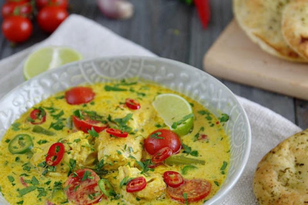 Błyskawiczne curry z dorsza