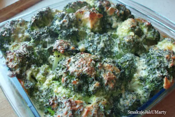 Filety zapiekane z brokułami